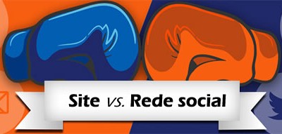 O que é melhor, site ou rede social?